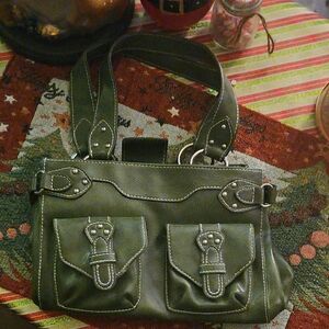 NWOT a.n.a Elegant Olive Shoulder Bag